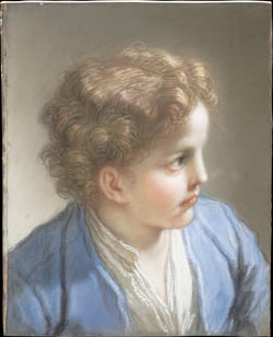 Title: Study of a Boy in a Blue Jacket  Artist: Benedetto Luti (Italian, Florence 1666–1724 Rome)  Date: 1717