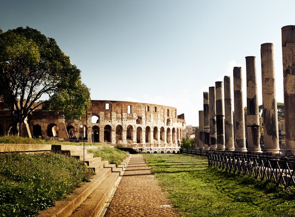 Colosseum in Rome, Italy